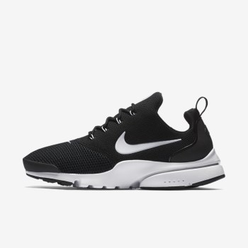 Nike Presto Fly - Férfi Utcai Cipő - Fekete/Fekete/Fehér